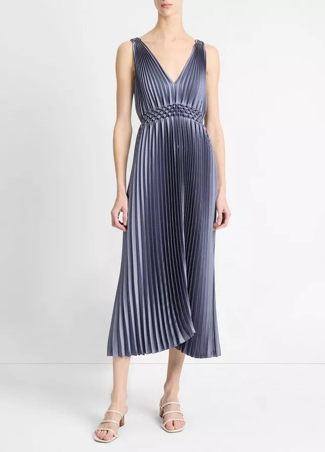 Hand Smocked Pleated Dress