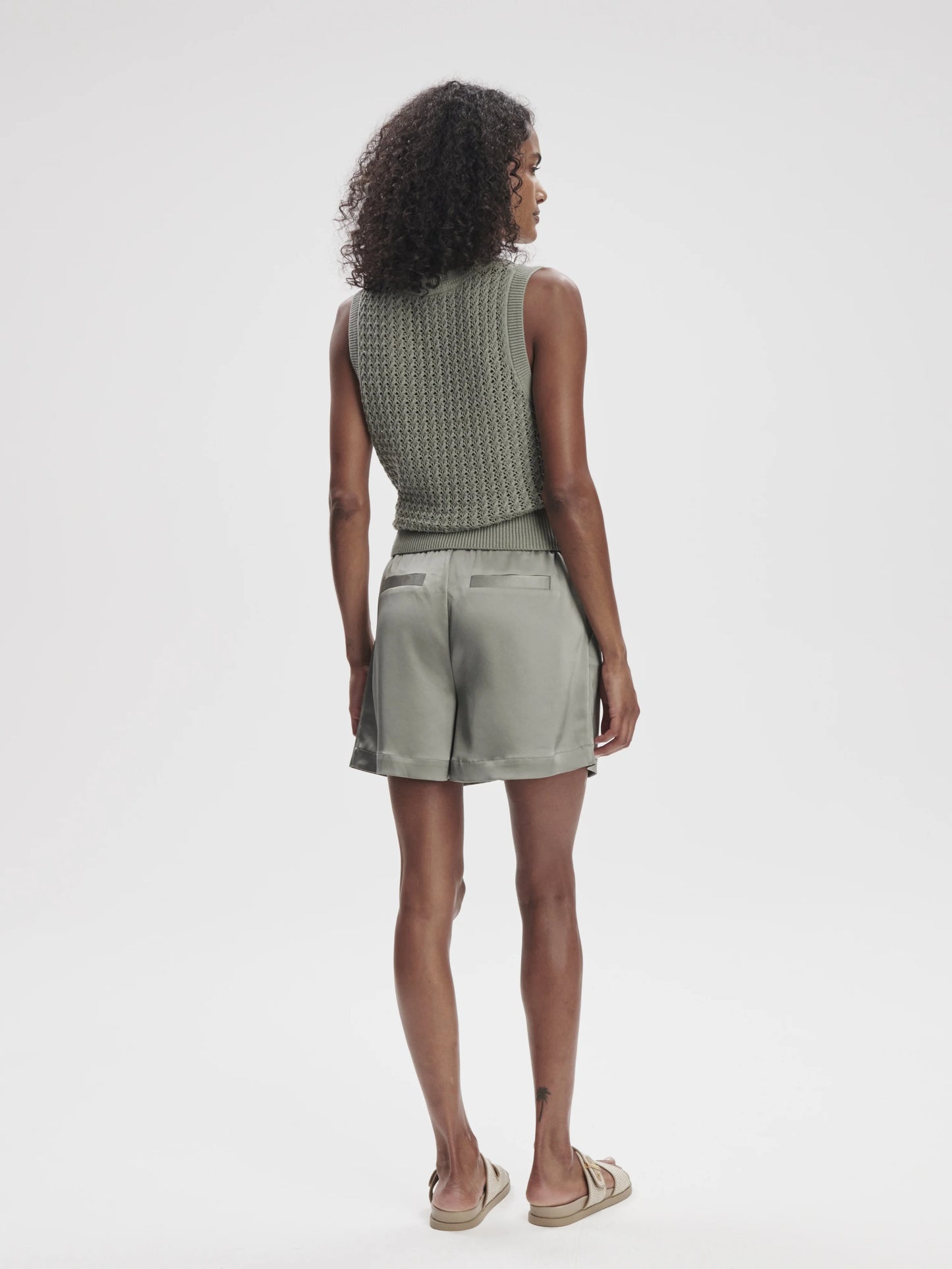 Ferns Open Knit Tank