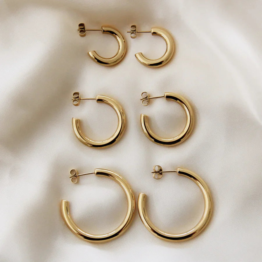 Emily Semi Hoops