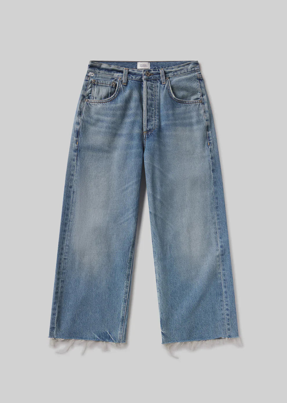 Ayla Raw Hem Crop