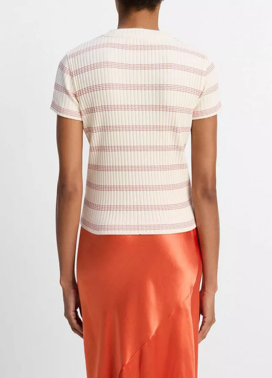 Striped S/S Crew