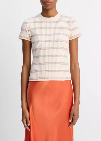 Striped S/S Crew