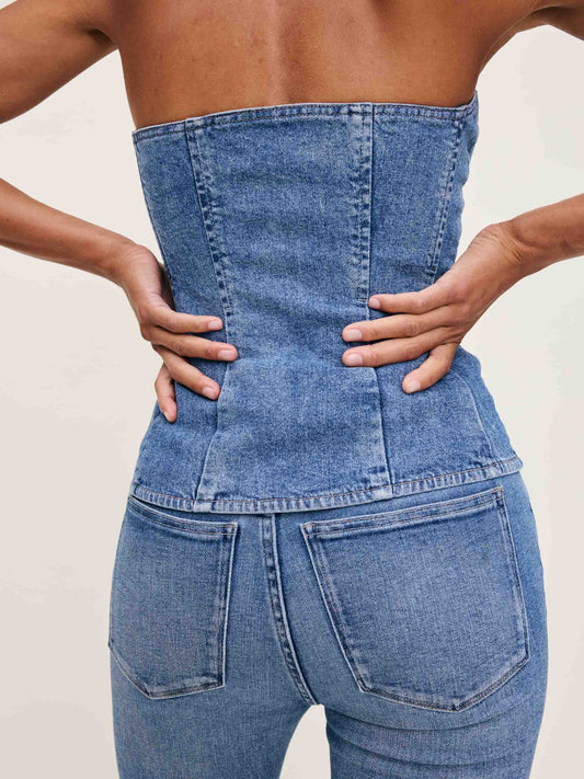 Denim Bustier