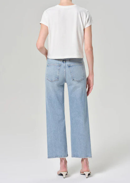 Harper Mid Rise Straight Crop