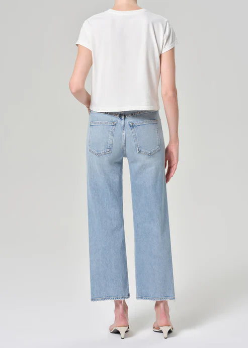 Harper Mid Rise Straight Crop