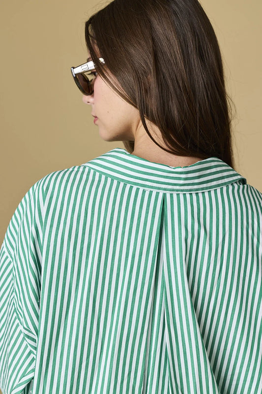 Luna Oversized Stripe Shirt