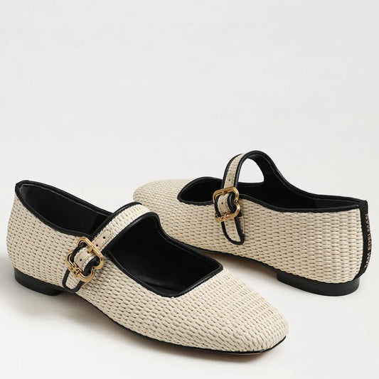 Raffia Mary Jane