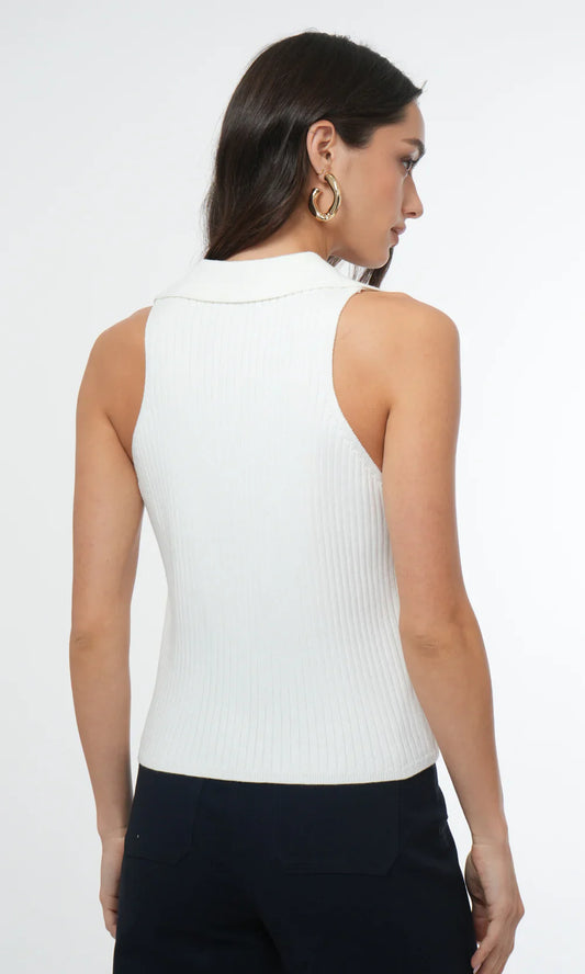 Tatiana Collared Vest