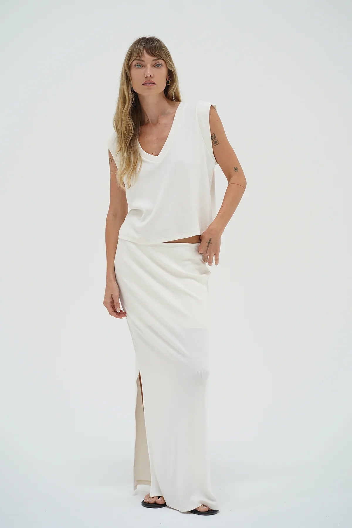 Steph Ribbed Skirt