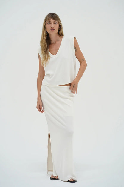 Steph Ribbed Skirt