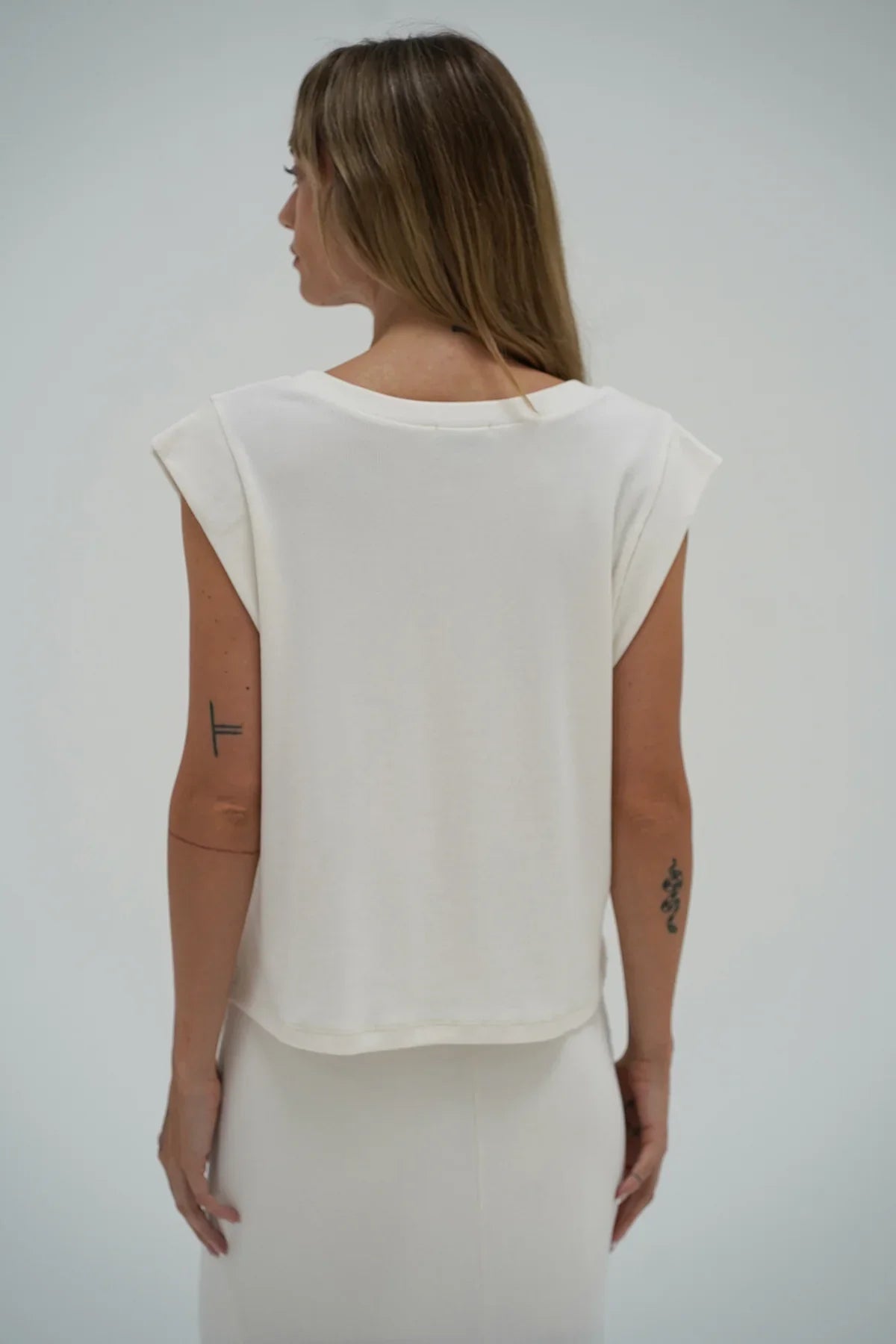 Oro Ribbed Sleeveless
