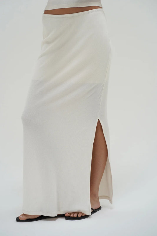 Steph Ribbed Skirt