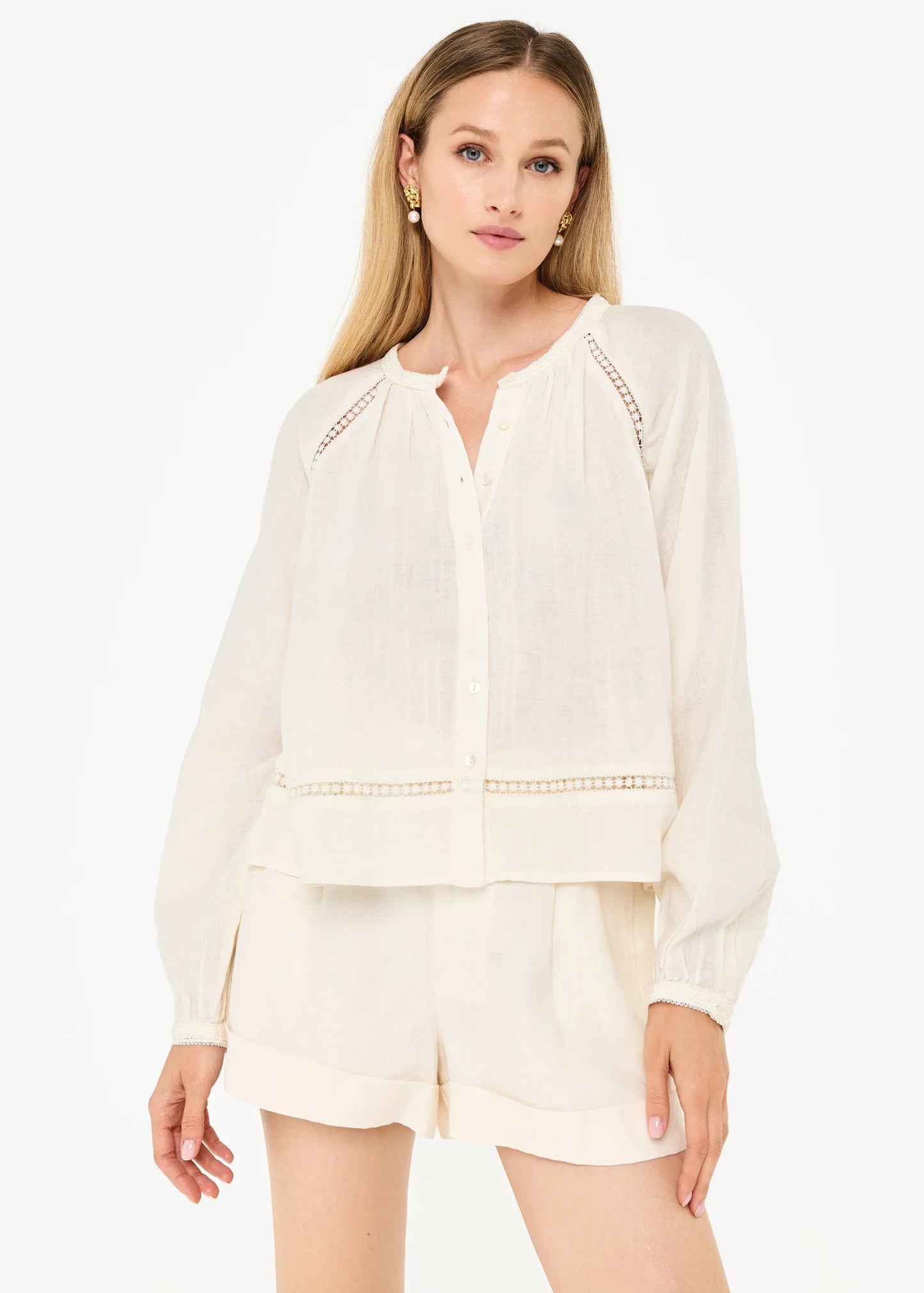 Sorrento Cotton Blouse